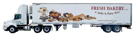 Image of Valley Bakers trucks