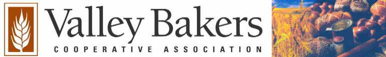 Valley Bakers Cooperative Association.  Click for website.